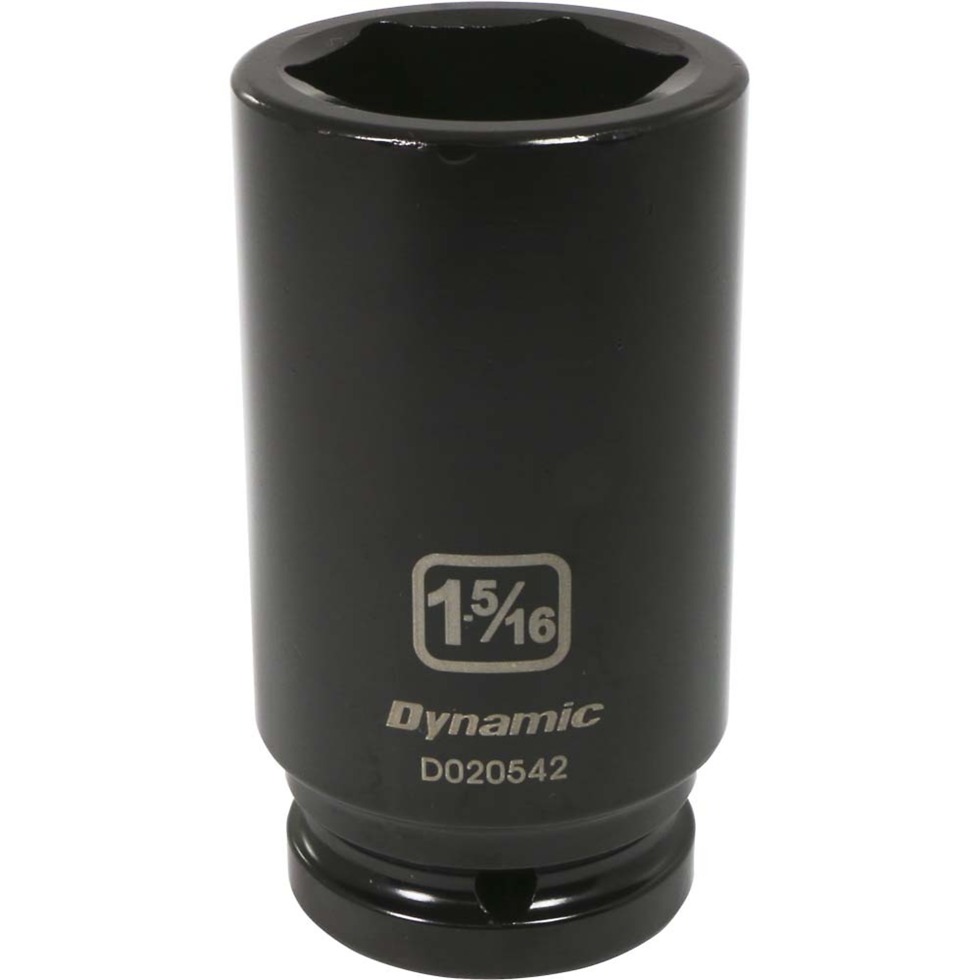 Dynamic Tools 3/4" Drive 6 Point SAE, 1-5/16" Deep Length, Impact Socket